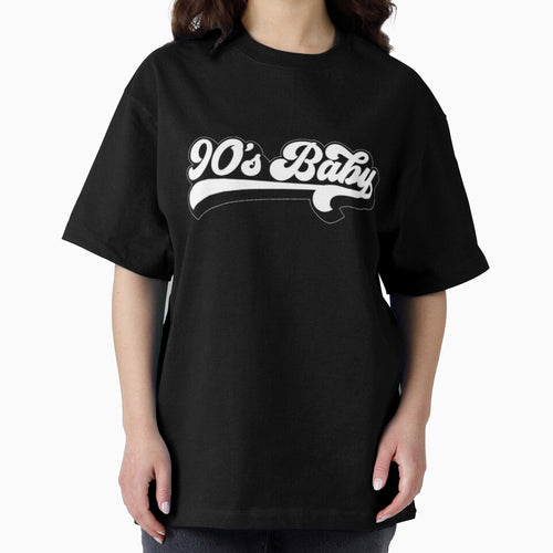 90s Baby - Retro Varsity Script Nostalgia Statement by The-SilentPlace