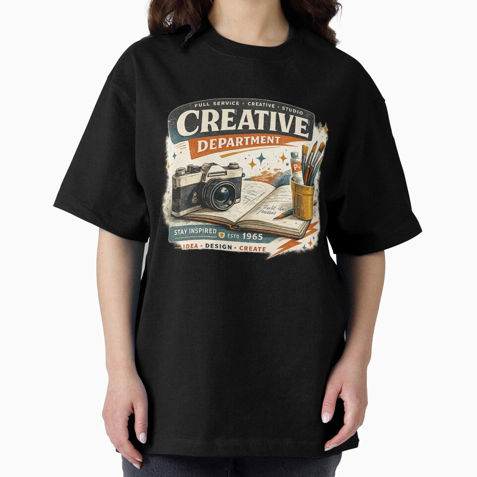Stay Inspired – Vintage Creative Tools Illustration by Vals Crafts Creations Studio