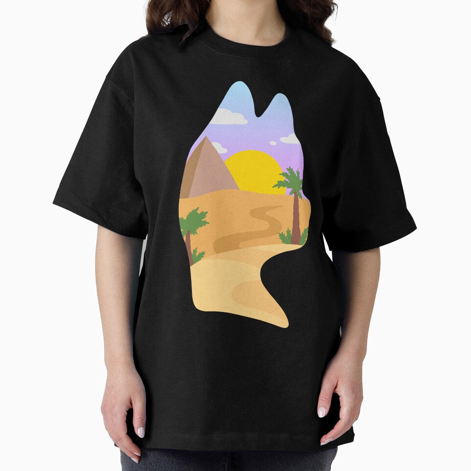 Desert in a Cat Silhouette by CamdenAKAIce