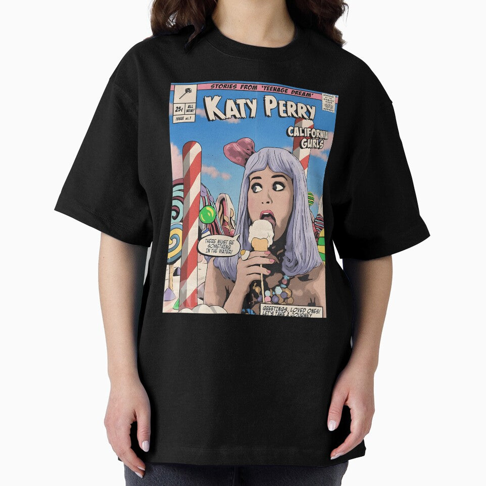 Retro Comic Cover Katy Perry Music Artwork by DuckworthSixta