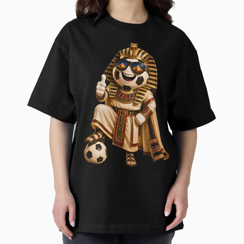 Egypt Soccer Mascot Funny Football Cartoon Graphic by ArtSpark Studio