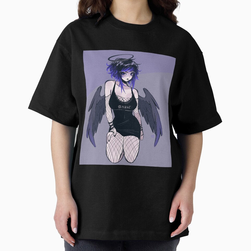 Goth Angel Anime Girl by ShikiGum