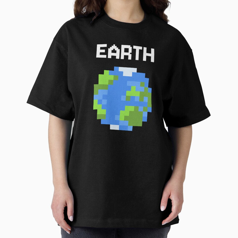 Pixel Art Earth by E-engineering