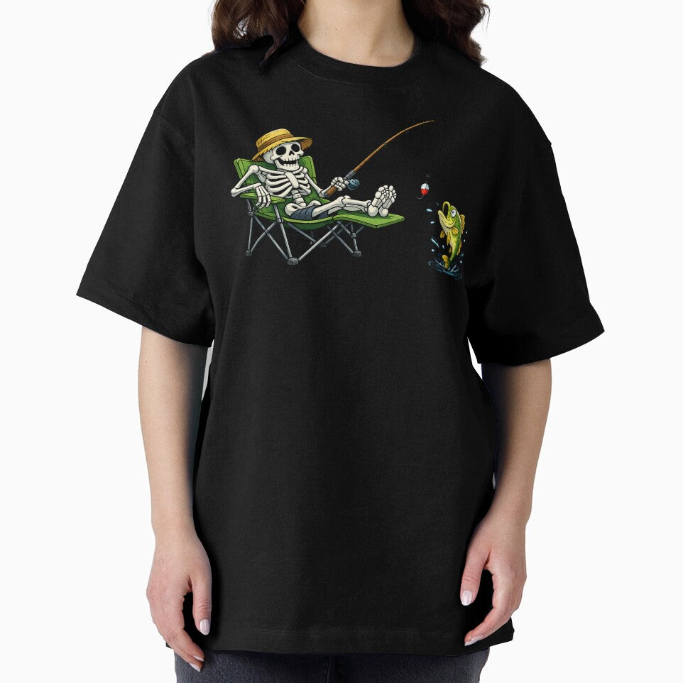 Skeleton Lazy Fisher by GeaSupplyStudio