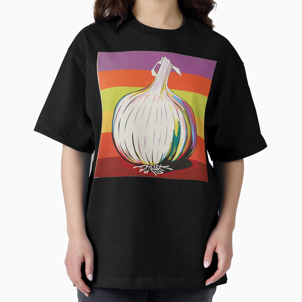 White Onion Pop Art 4 by AstroRisq