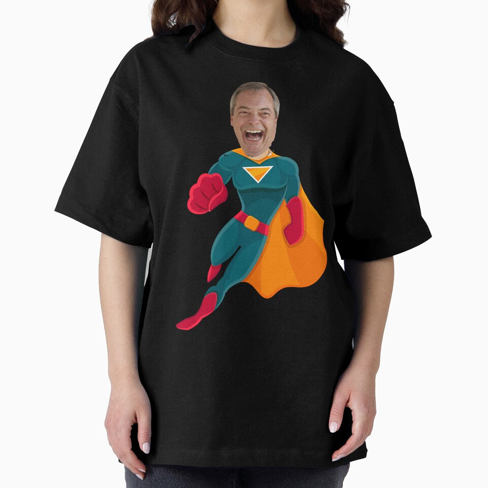 Superhero Farage by AllThatIsWelsh