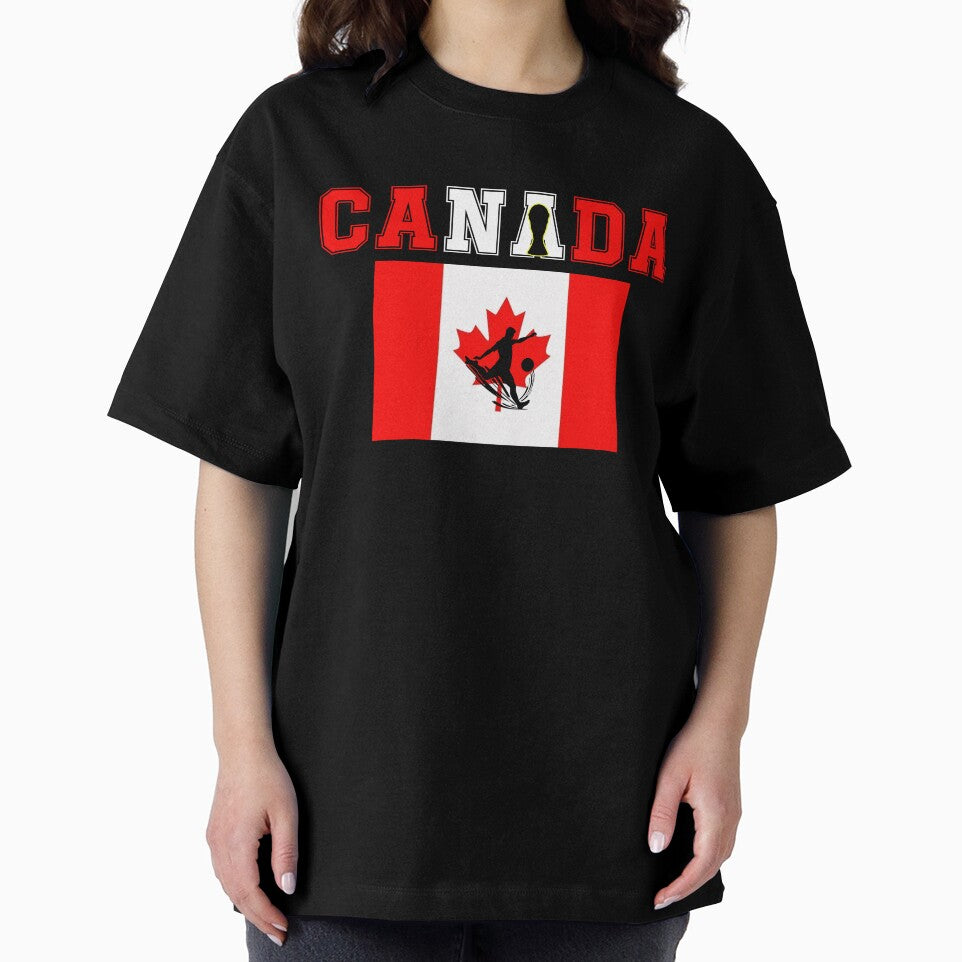 Canadian Football Supporter Vintage Soccer Design by QuiteOrbit