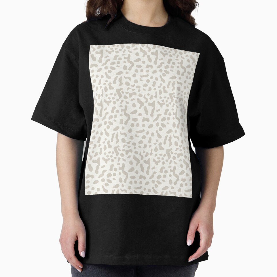SIMPLE ABSTRACT BOHO ANIMAL PATTERN BEIGE CREAM by blomastudios
