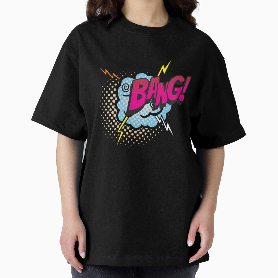 Bang, Comic, Comic Expressions, Pop Art, Pop Art Designs, Red, Yellow, Expressions, Pop Art Expressions, Pop Art Bubbles, by Henrylizarraga