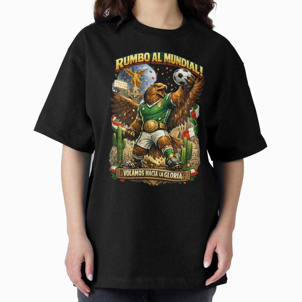Mexico World Cup 2026 Eagle Fan Art by Retro Arabica