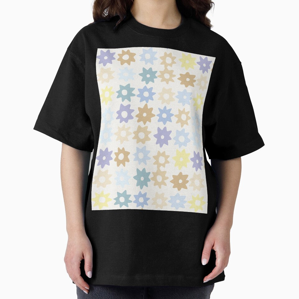 BOHO PASTEL STAR PATTERN by blomastudios