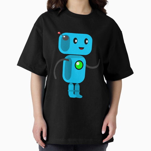 Adorable Robot With A Precious Face Drawn in The Kawaii Style by CreativeCranium