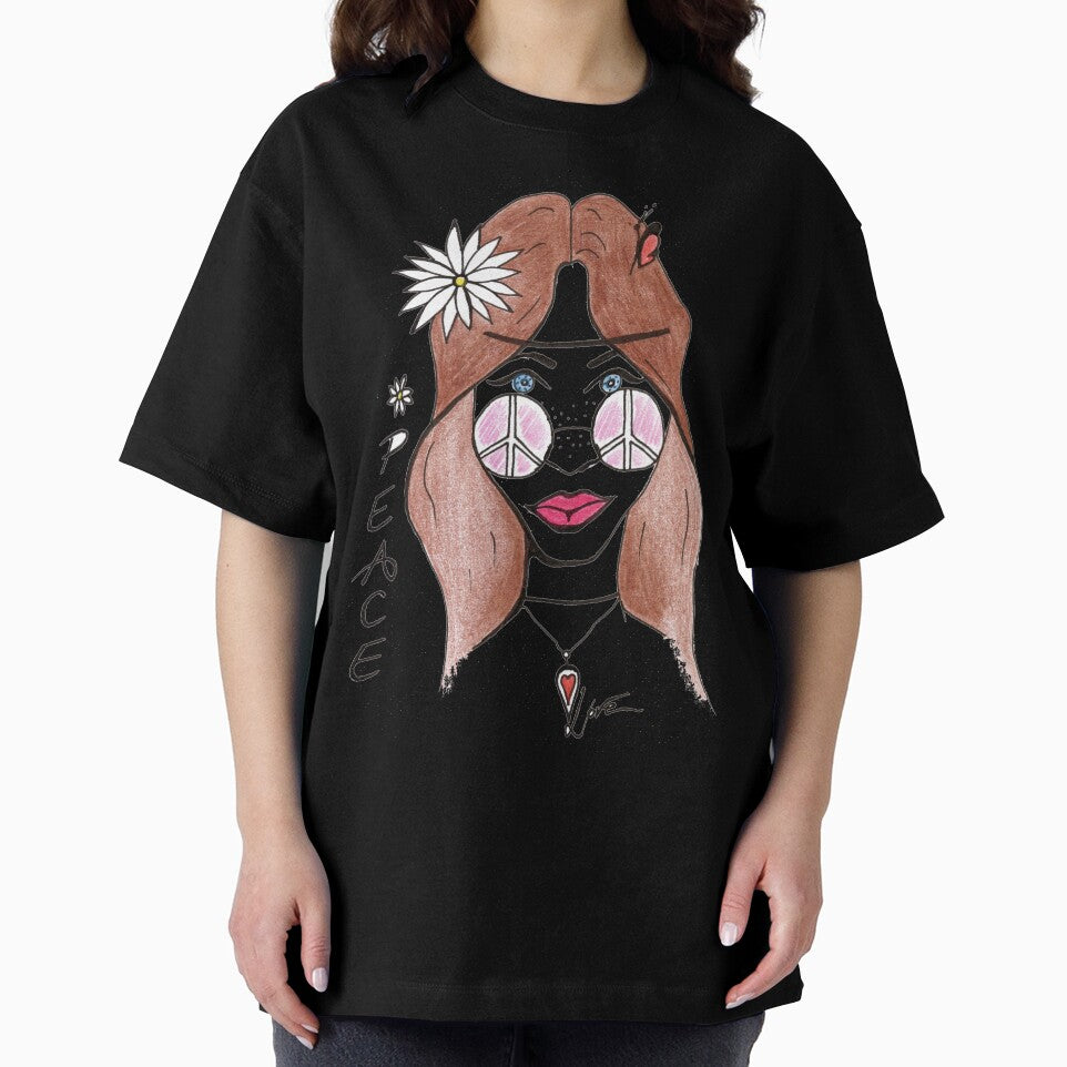 Peace Women Hippie Woodstock by HighArtDesigns