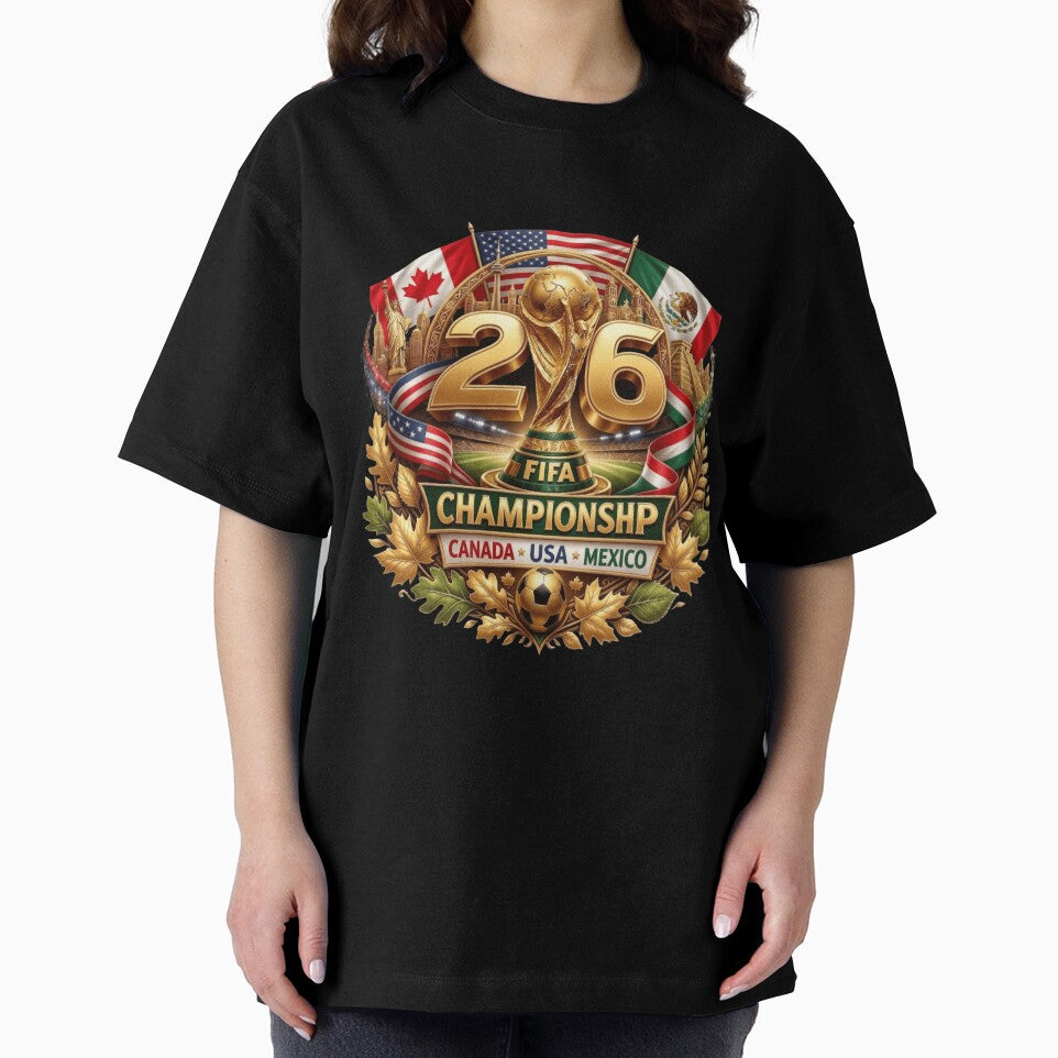 World Football Championship Soccer 2026 USA Canada Mexico by Thread&Fable