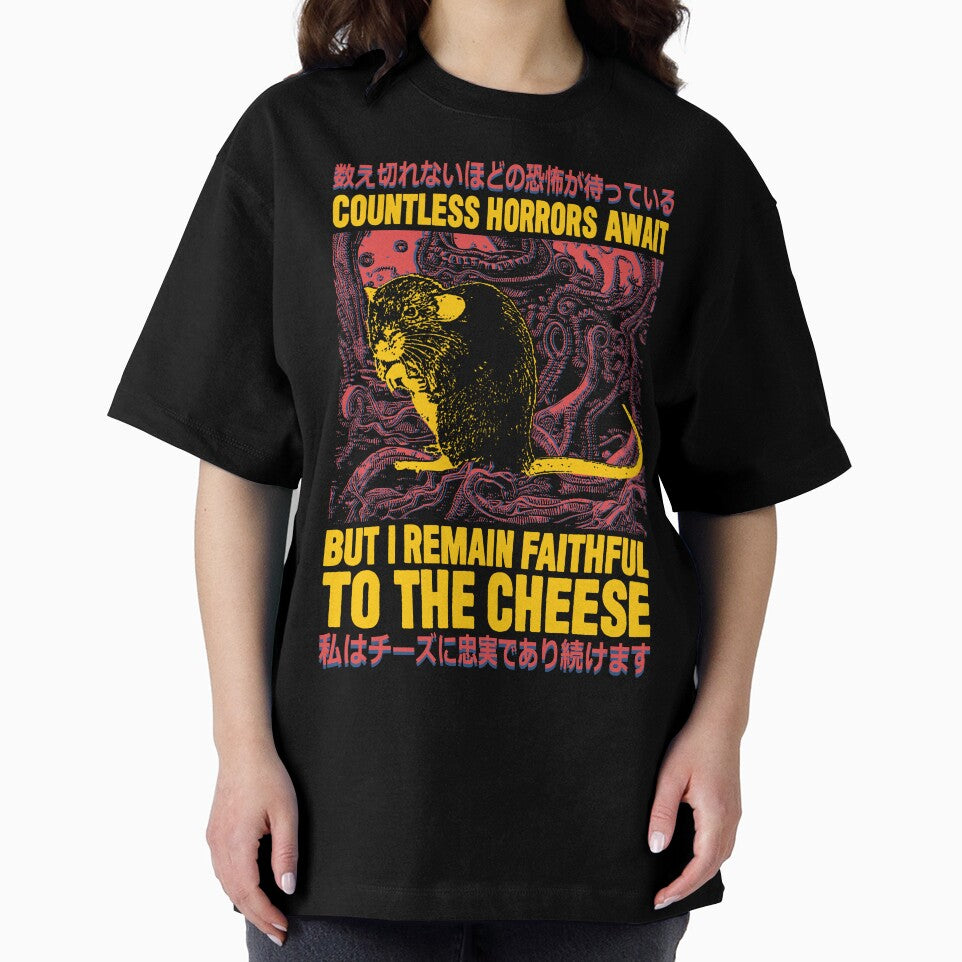 Faithful to the Cheese Japanese Horror Rat by VintageMedatsu