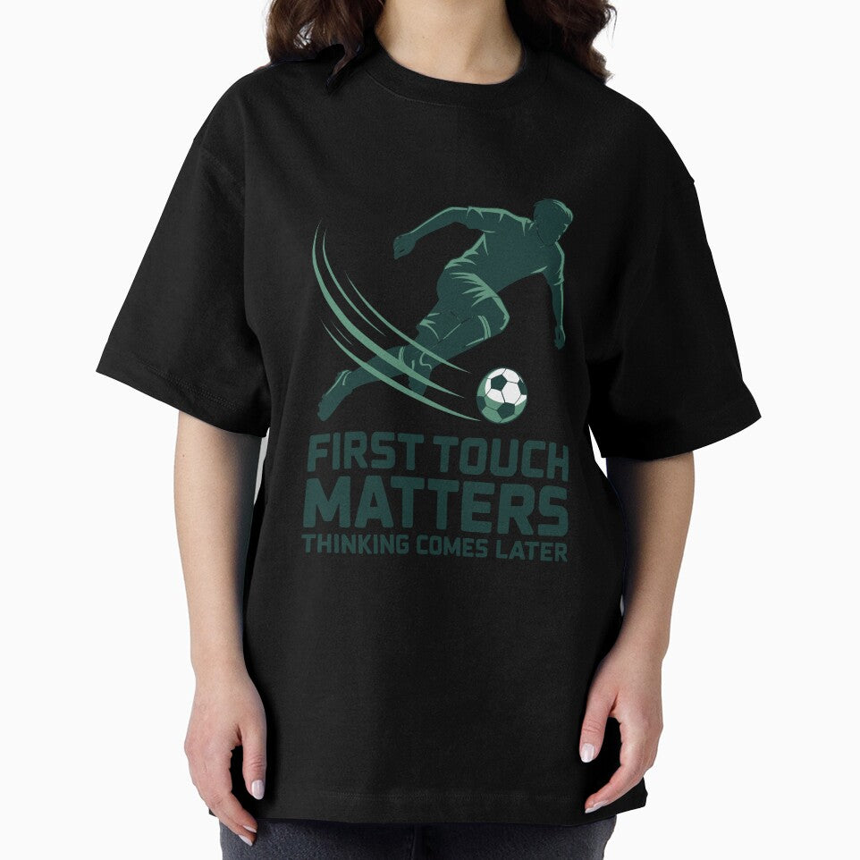 First Touch Matters Thinking Comes Later Soccer Skill Art by SplashTastic