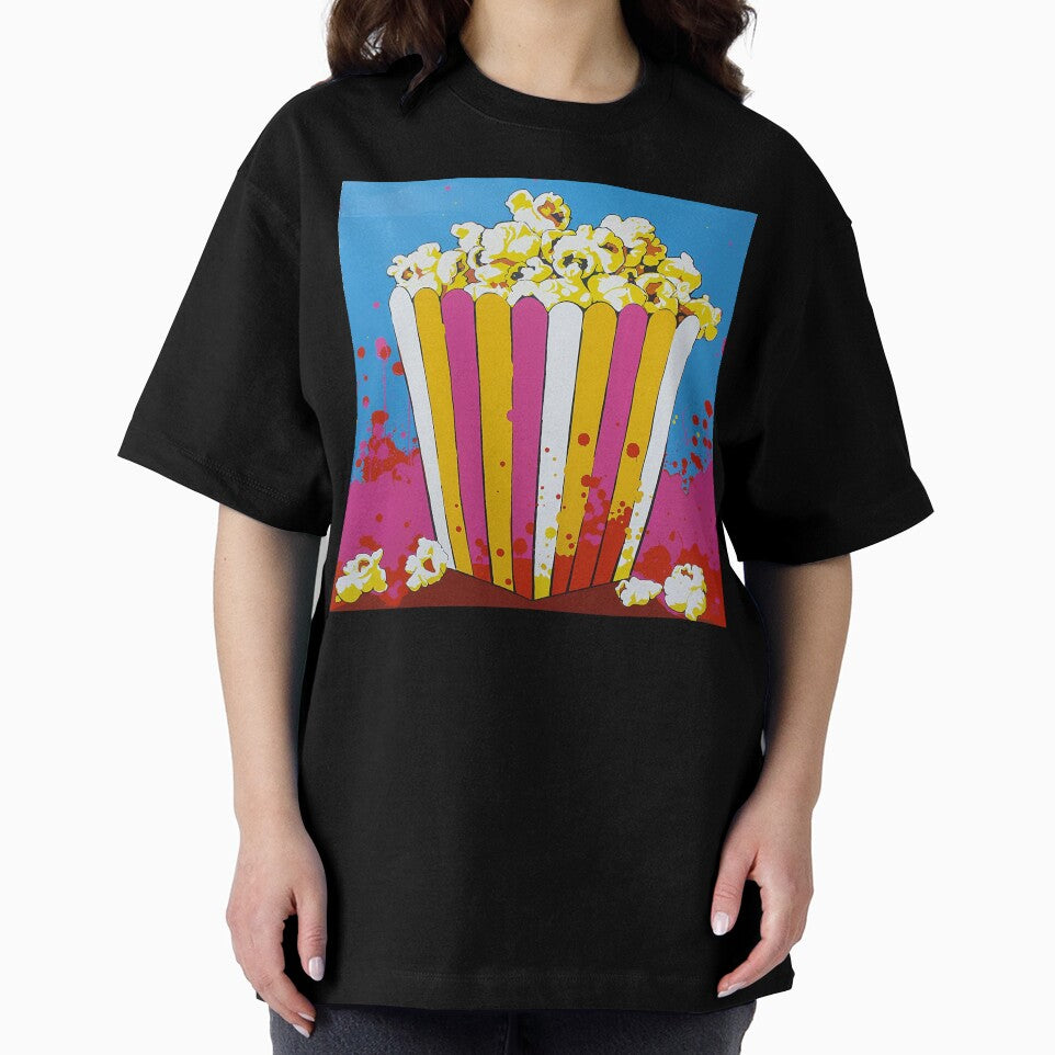 Movie Popcorn Pop Art 6 by AstroRisq