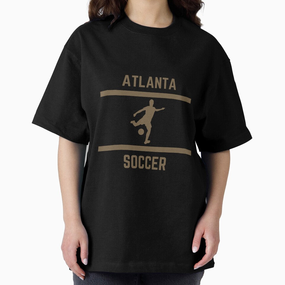 Gold Color Atlanta Soccer by IssaraStudio