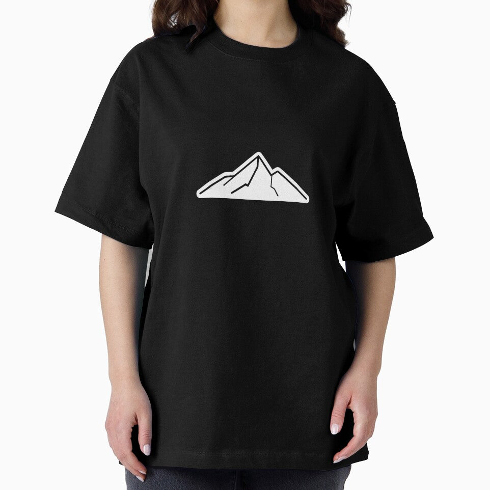 Single Line Mountain Sticker — Minimalist Nature Decal for Laptop Phone and Water Bottle by Stick_It_With_Love