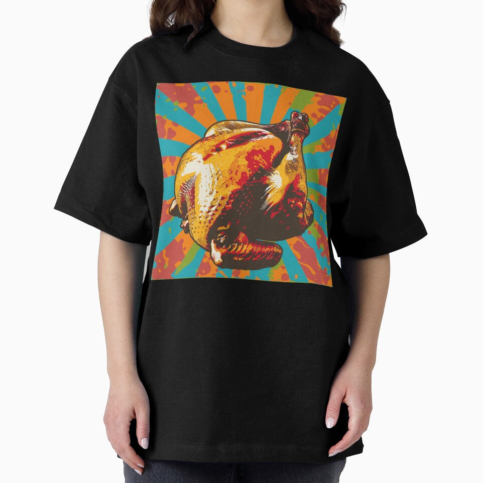 Roast Chicken Pop Art 1 by AstroRisq
