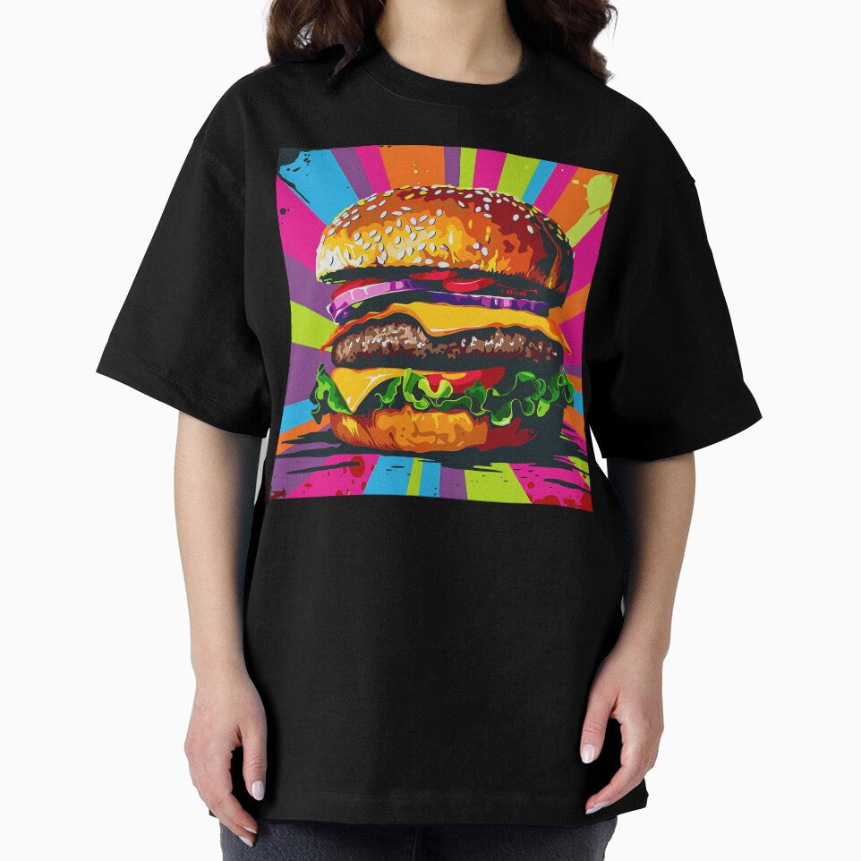 Hamburger Pop Art 5 by AstroRisq