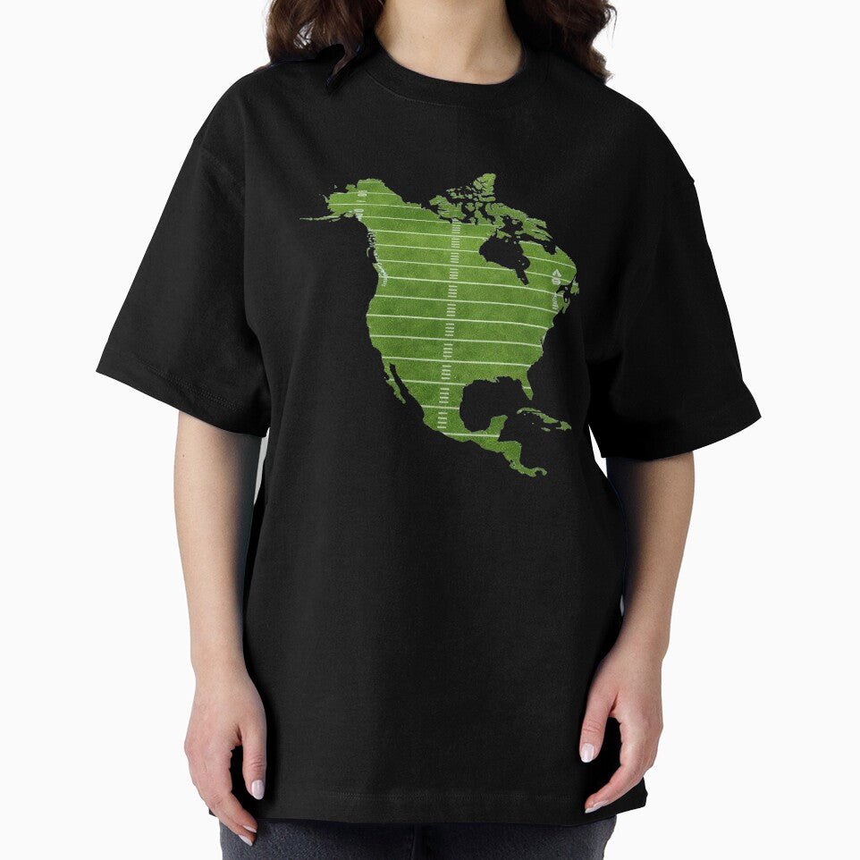 North America Sports Field Map - USA Canada Mexico Turf by Velustro Shop