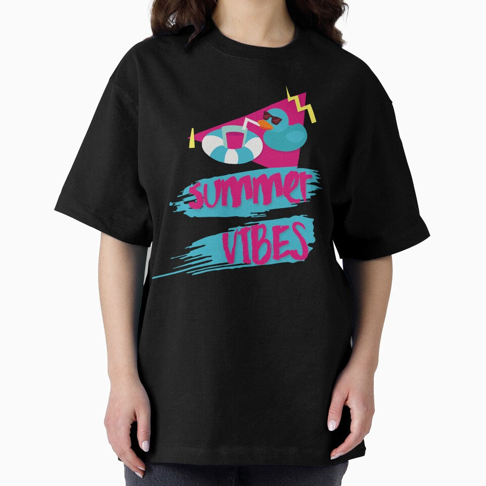 80s Vintage Summer Vibes | Retro Geometric Shape by Fluffy-Vectors