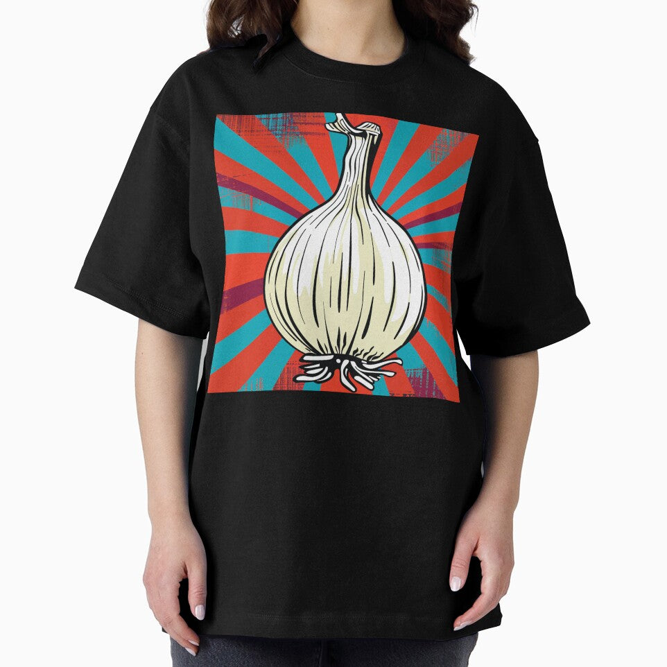 White Onion Pop Art 3 by AstroRisq