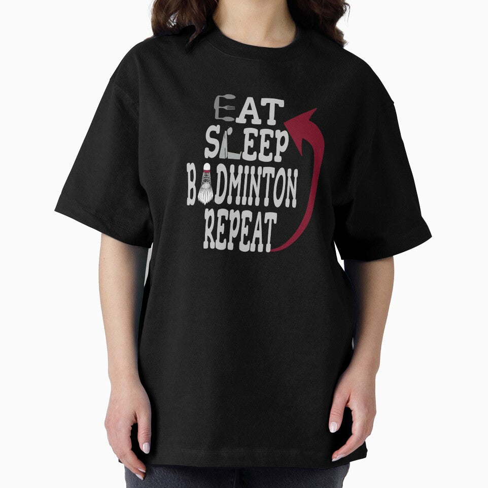 Eat Sleep Badminton Repeat by thersant