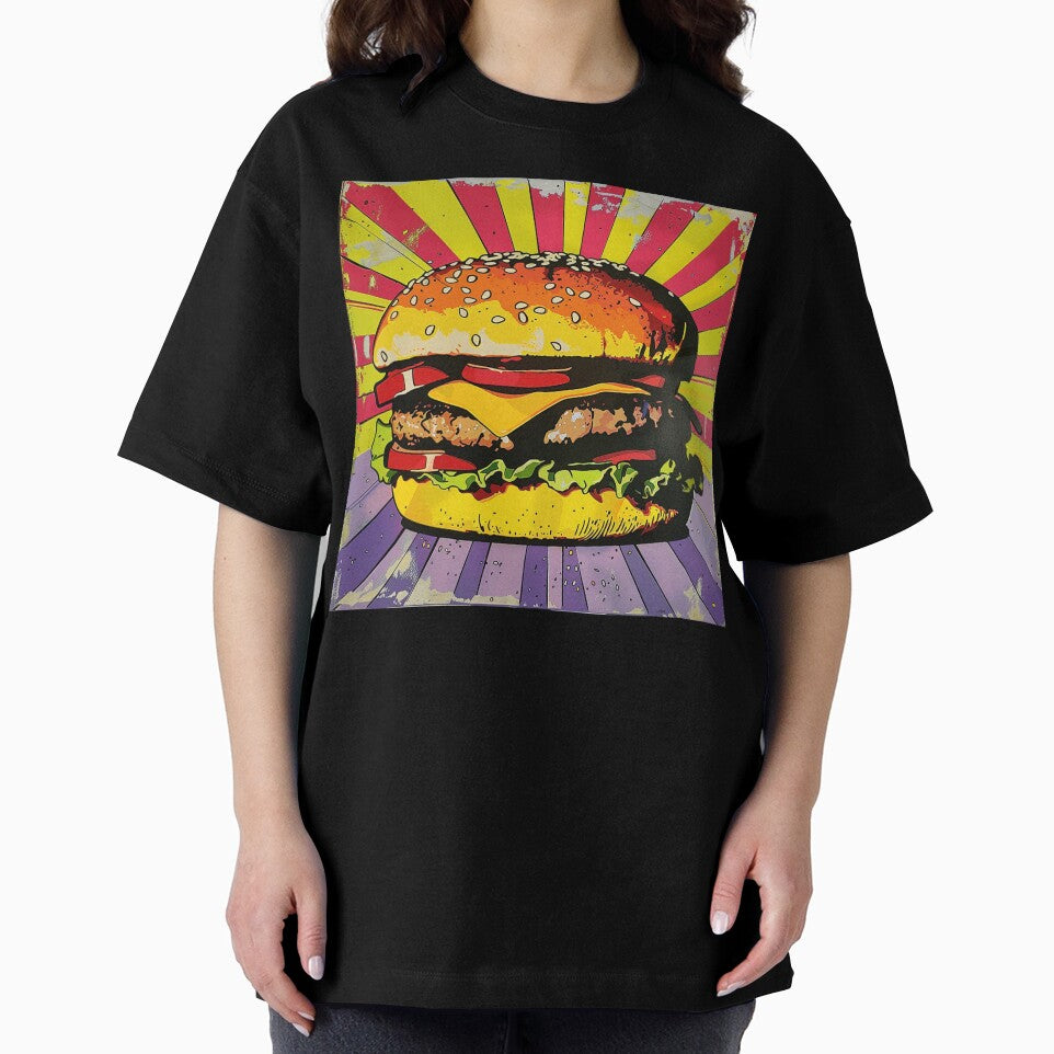 Hamburger Pop Art 1 by AstroRisq