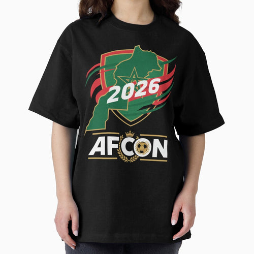AFCON 2026 Morocco Emblem – African Football Graphic Design by AGRO ART