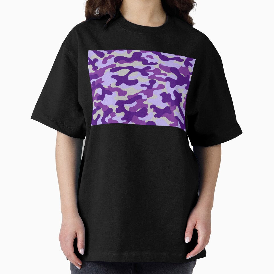 Purple Camouflage Pattern by Phat Dog Designs