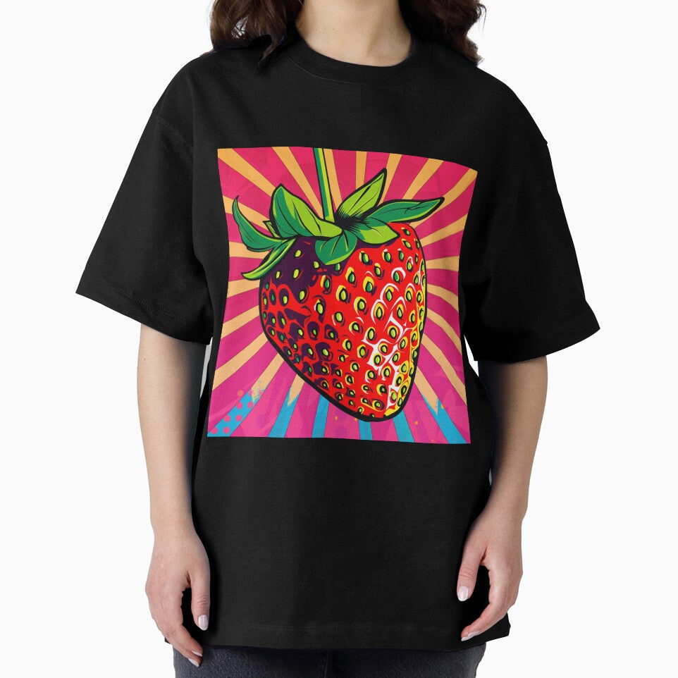 Strawberry Pop Art 2 by AstroRisq