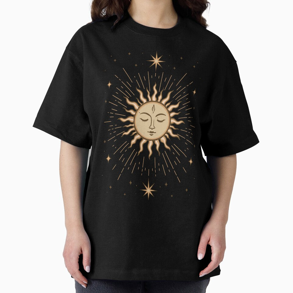 Midsummer Sun Celestial Litha Pagan Art by Christine Krahl