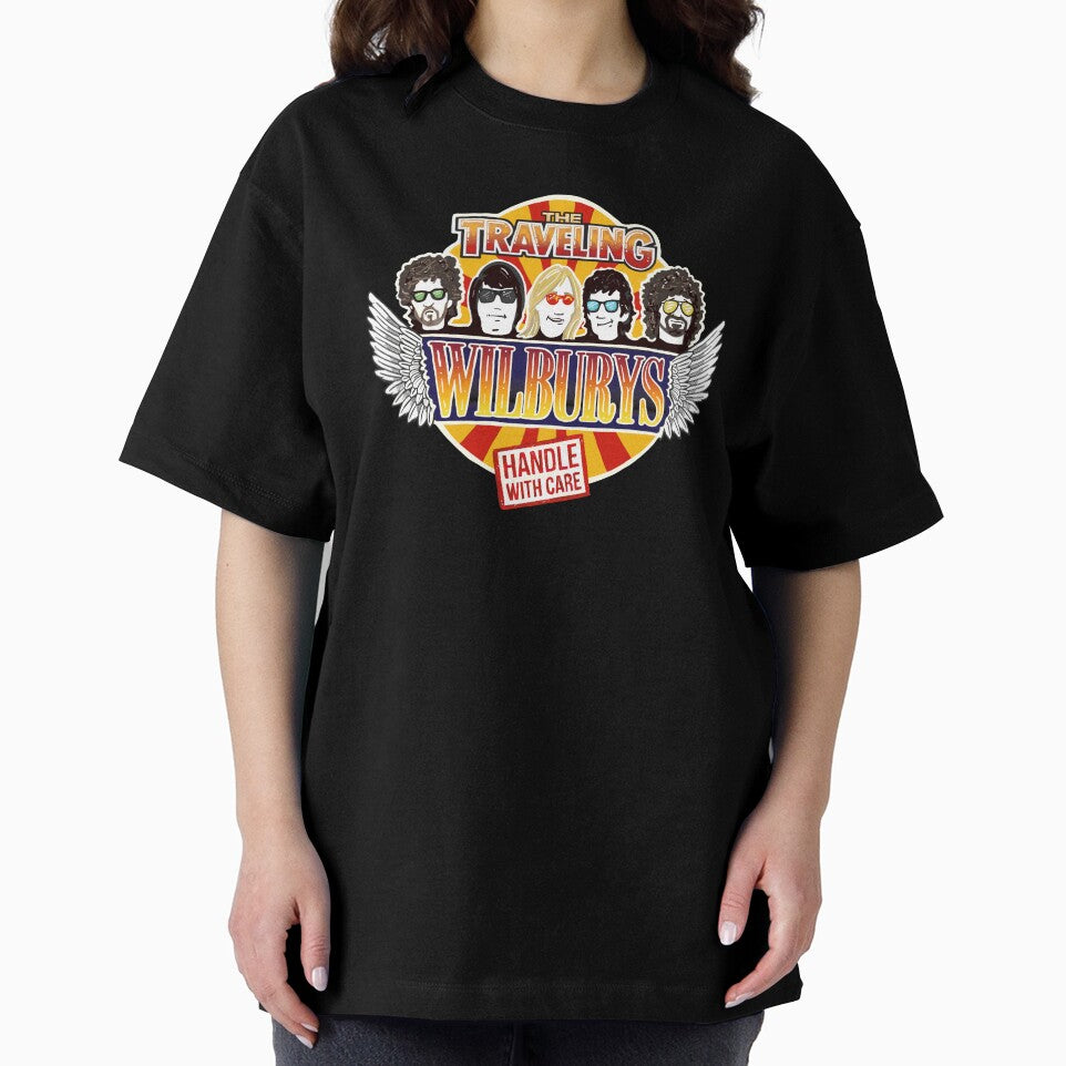 TRAVELING WILBURYS retro vintage Rock & Roll Band by Kludoman