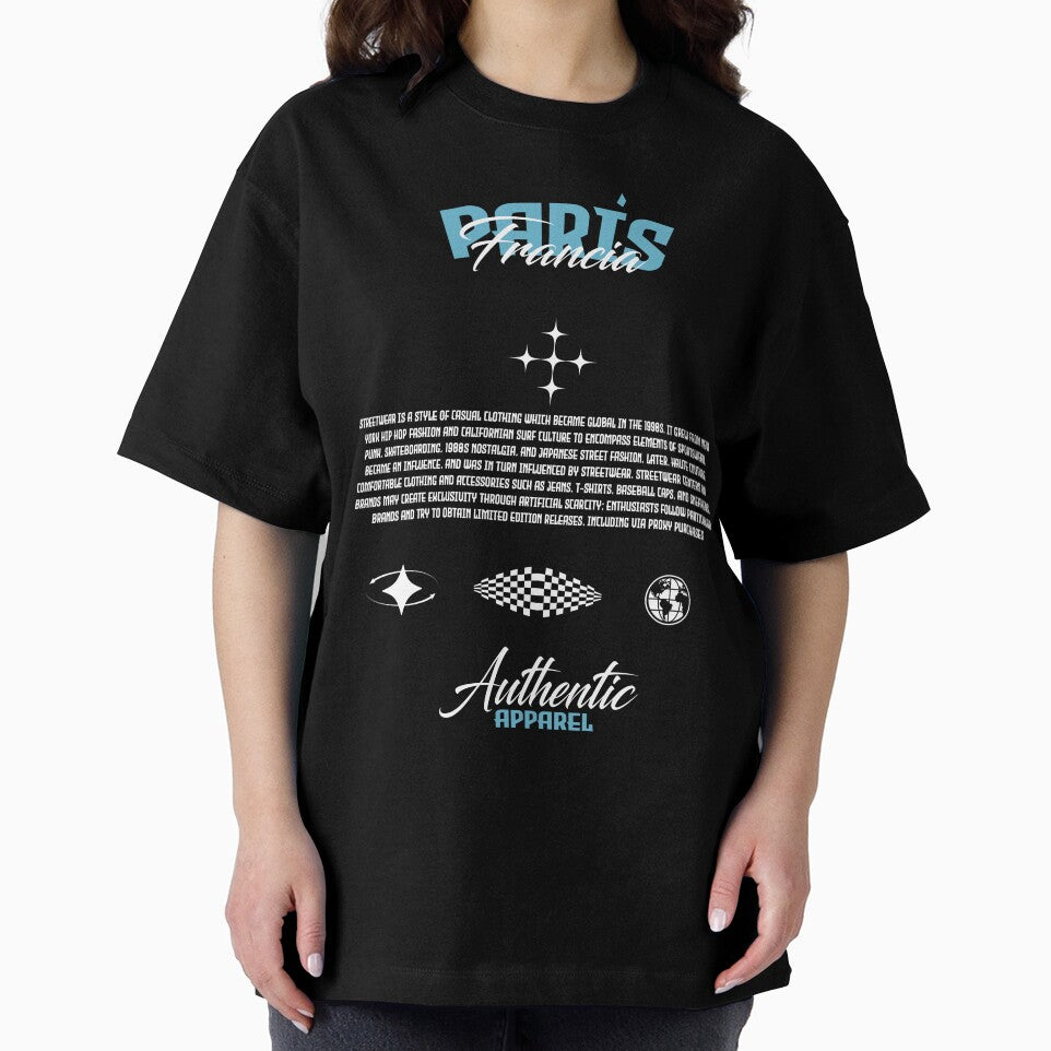 Paris France Streetwear by NF Designs Studio DTF
