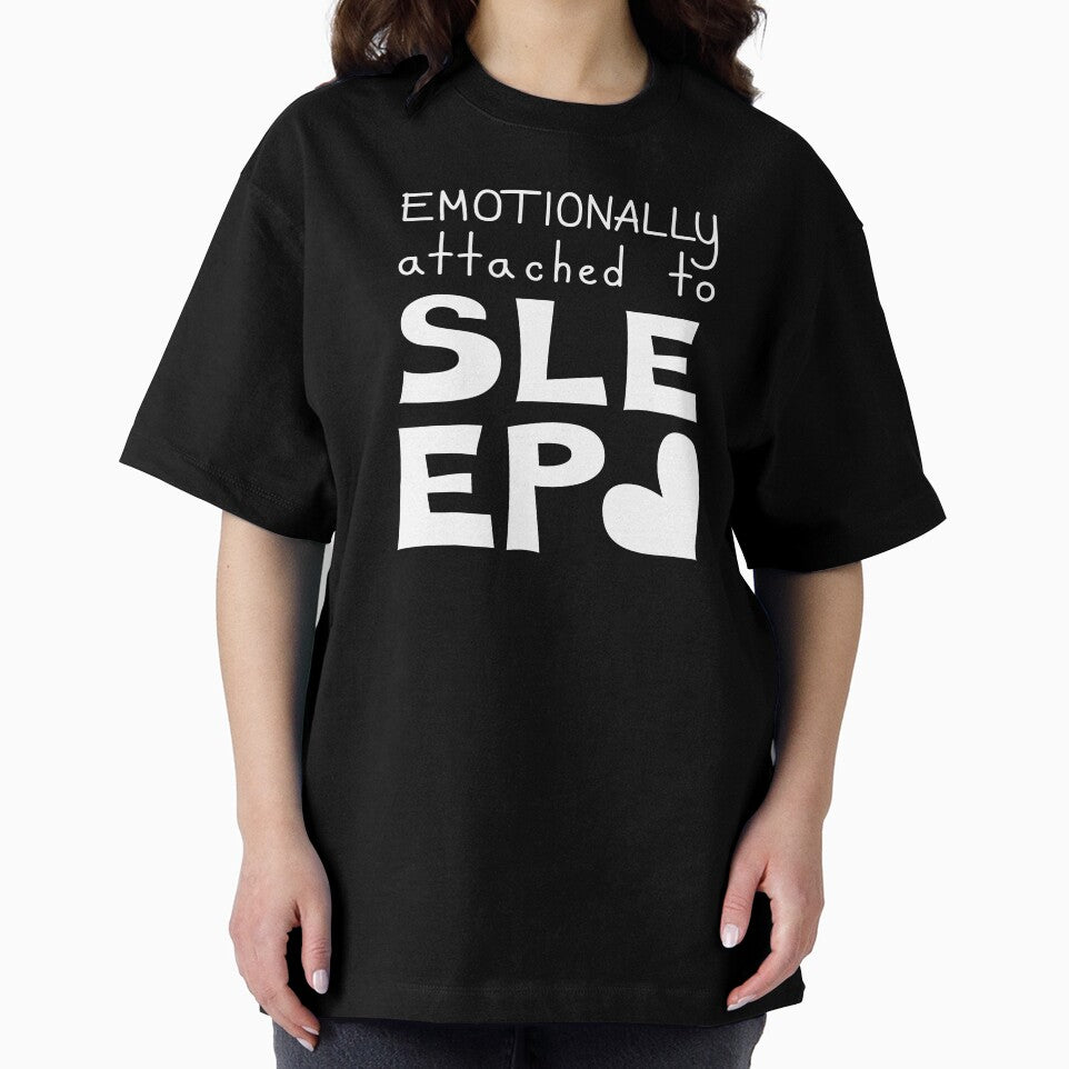 Emotionally Attached To Sleep Funny Quote by Mooi Studio