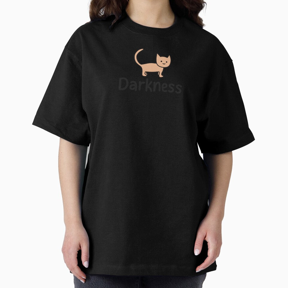 Darkness Funny Cat by Skull Fern