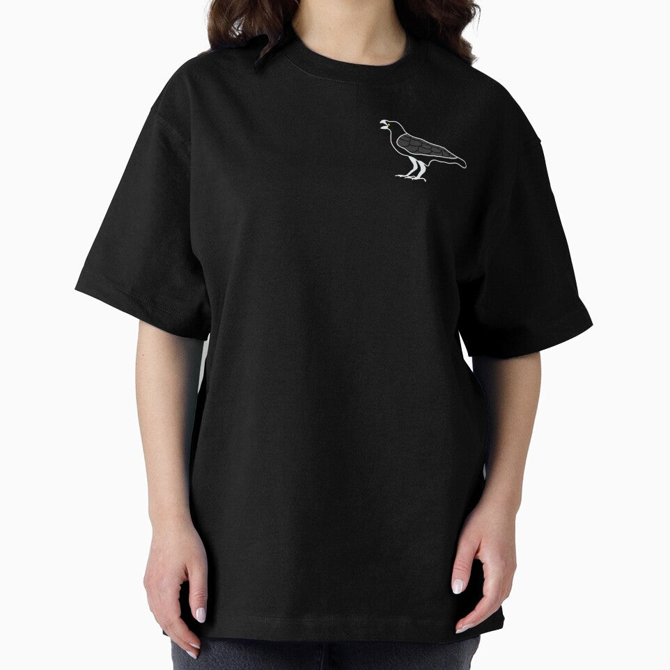 Minimalist crow logo by Provinces de France
