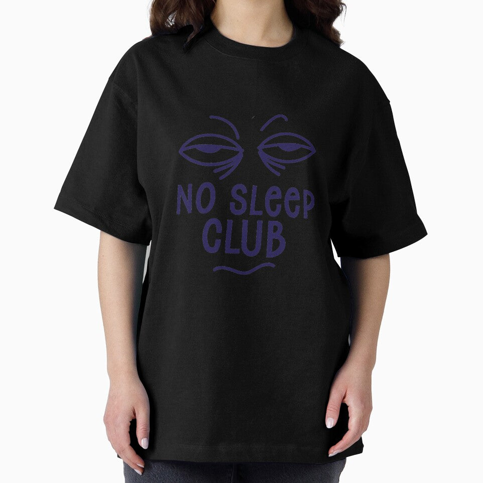 No Sleep Club Hoodie - Sleepy Eyes by Paper Hearteu