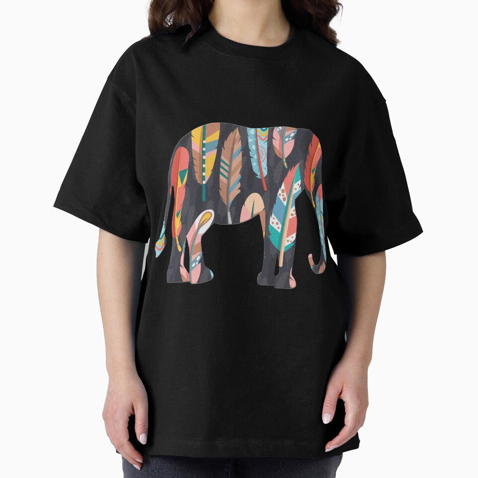 Boho Elephant Feathers by koshea23