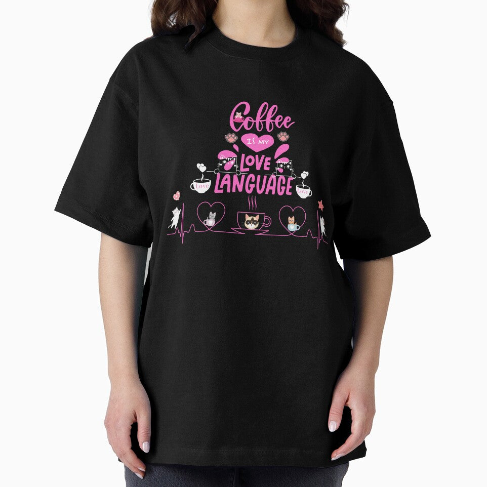 Coffee is my Love Language, Valentines Day, Cat, by spherex