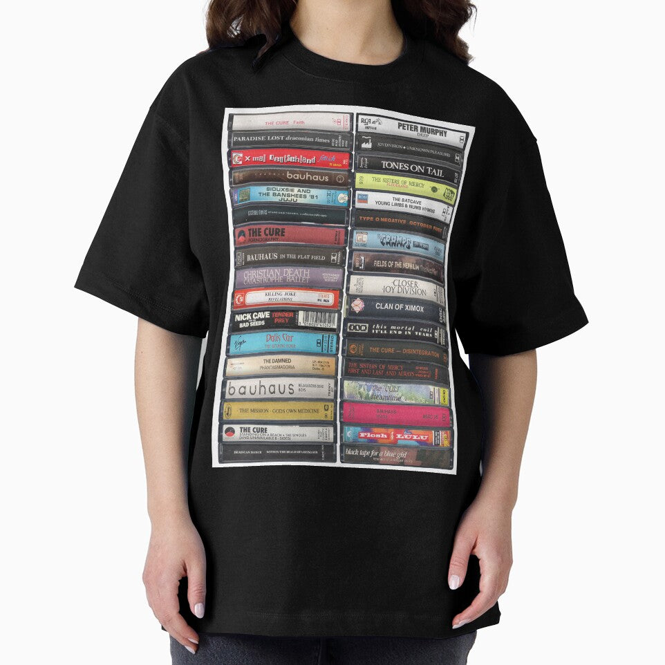 Goth Music - Goth Music Cassettes - Emo Print - Art by Mr Mustard Prints