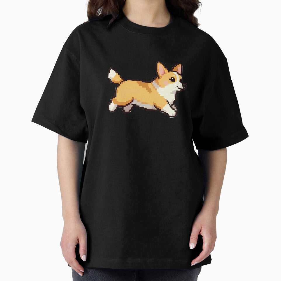 Running 8‑Bit Corgi Sprite Design by BitPlease