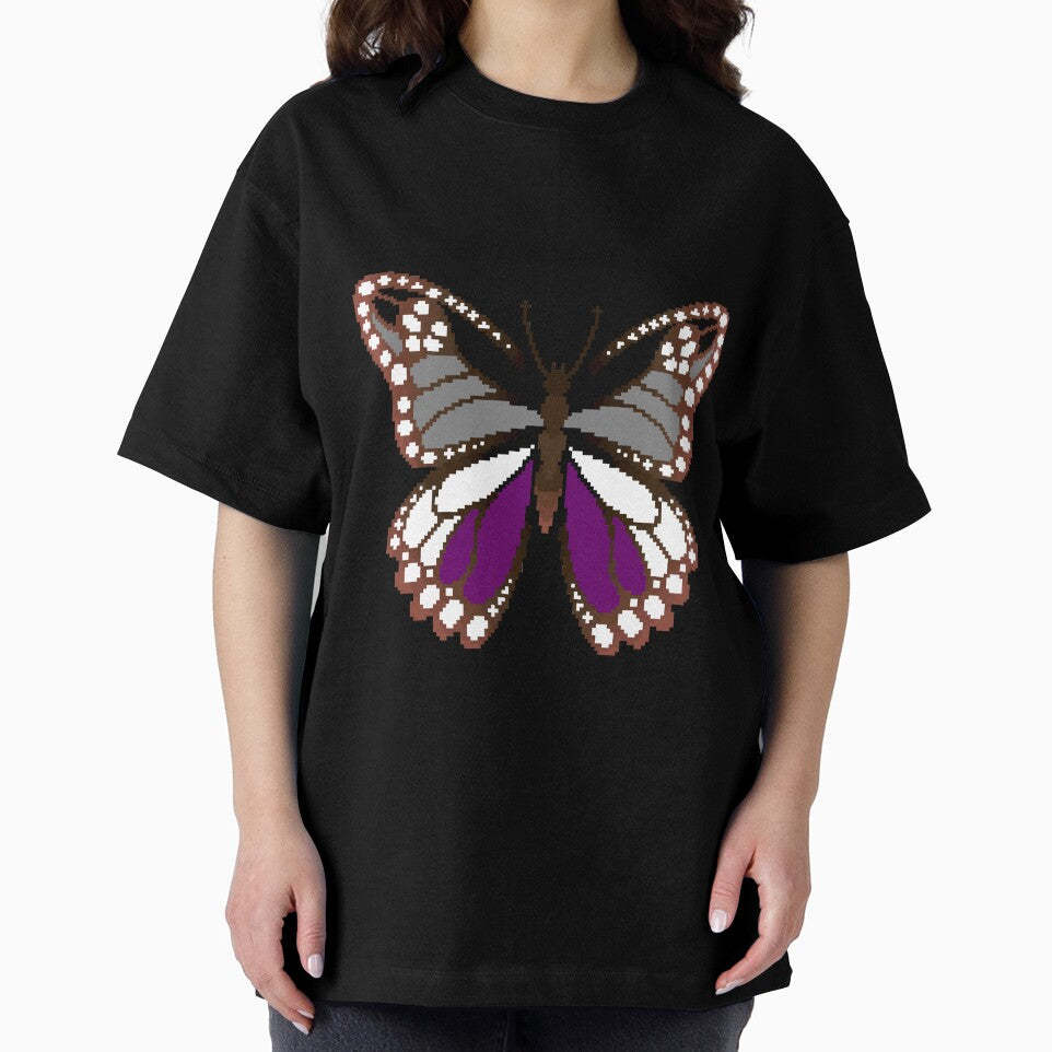 Ace Pride Butterfly by MetallicWings15