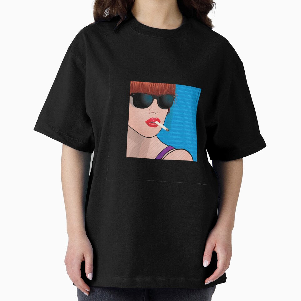 Beautiful Pop Art Girl Cindy by Frank Schuster