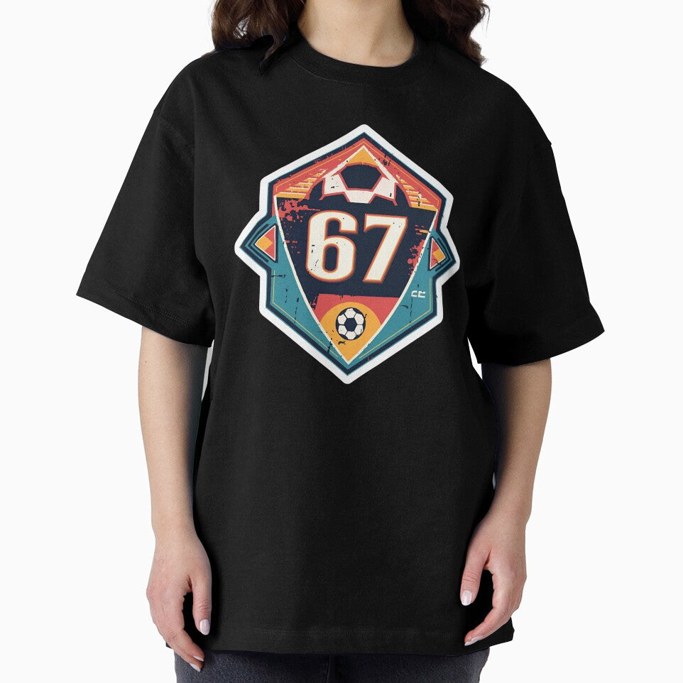 Retro 67 Sunrise Soccer Badge by PixelKickr