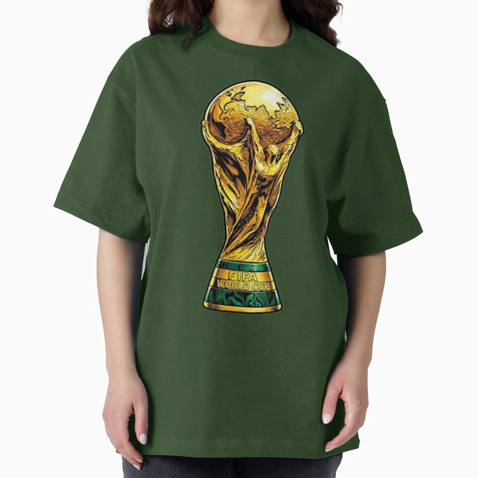 Golden Football Championship Trophy Sports Art by TeeStyle.mr