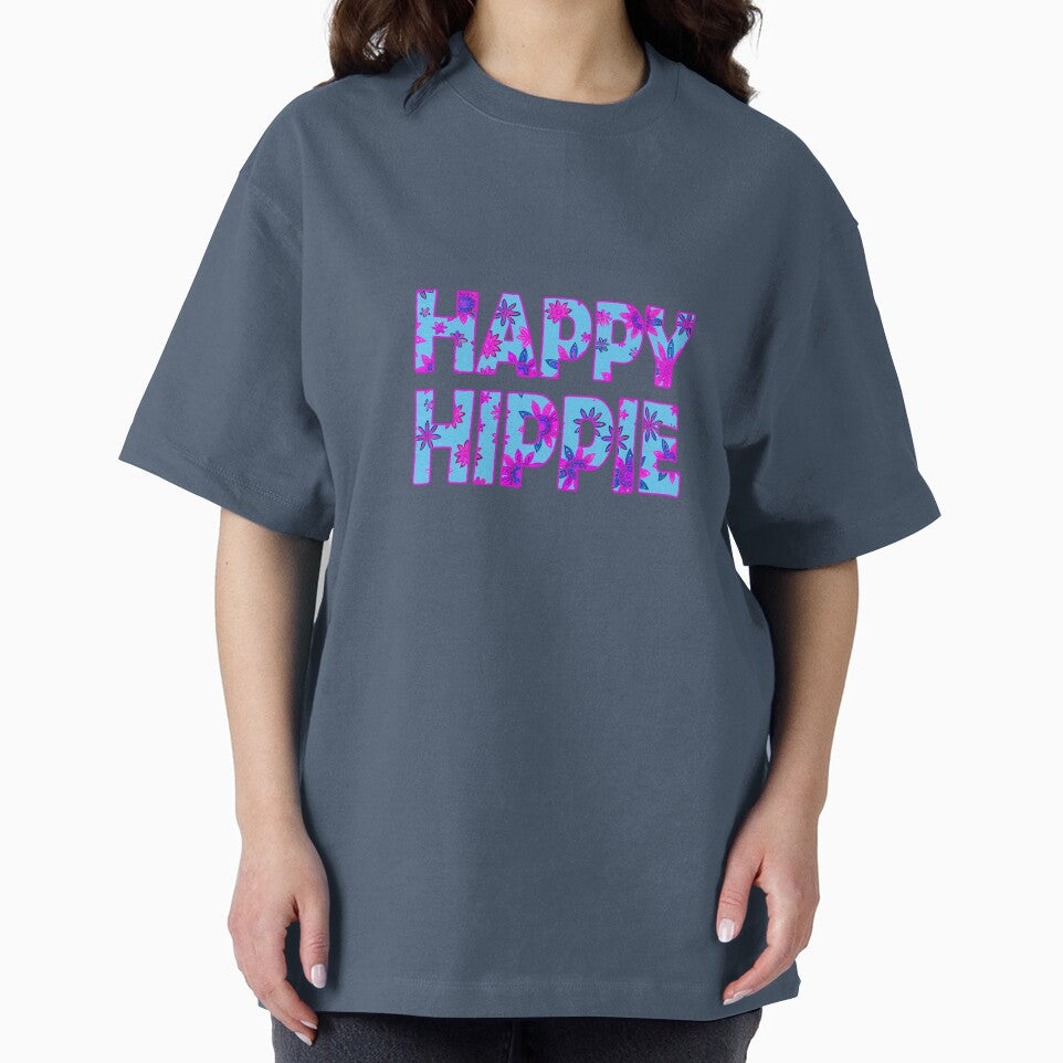 Happy Hippie Words Flower Power Free Spirit Hippie Vibes 1 of 4 by Beachy