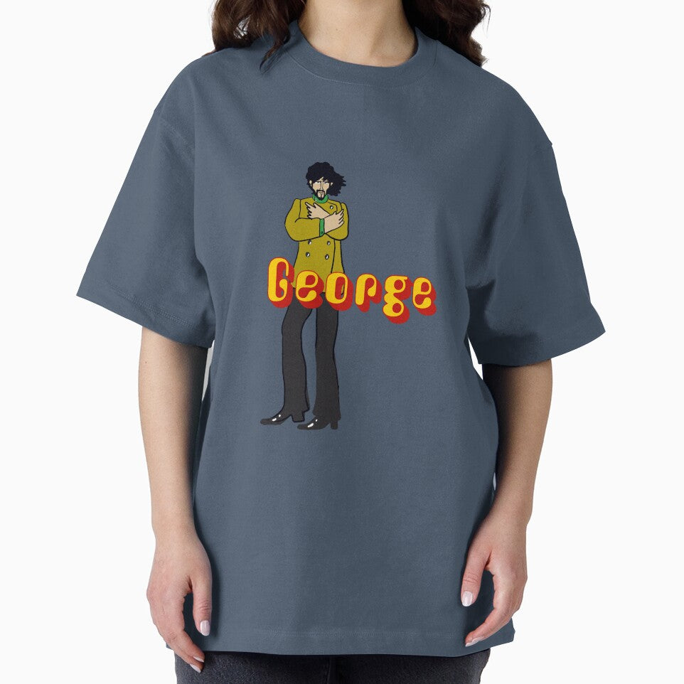 George Harrison Yellow submarine character cartoon cult movie by Kludoman